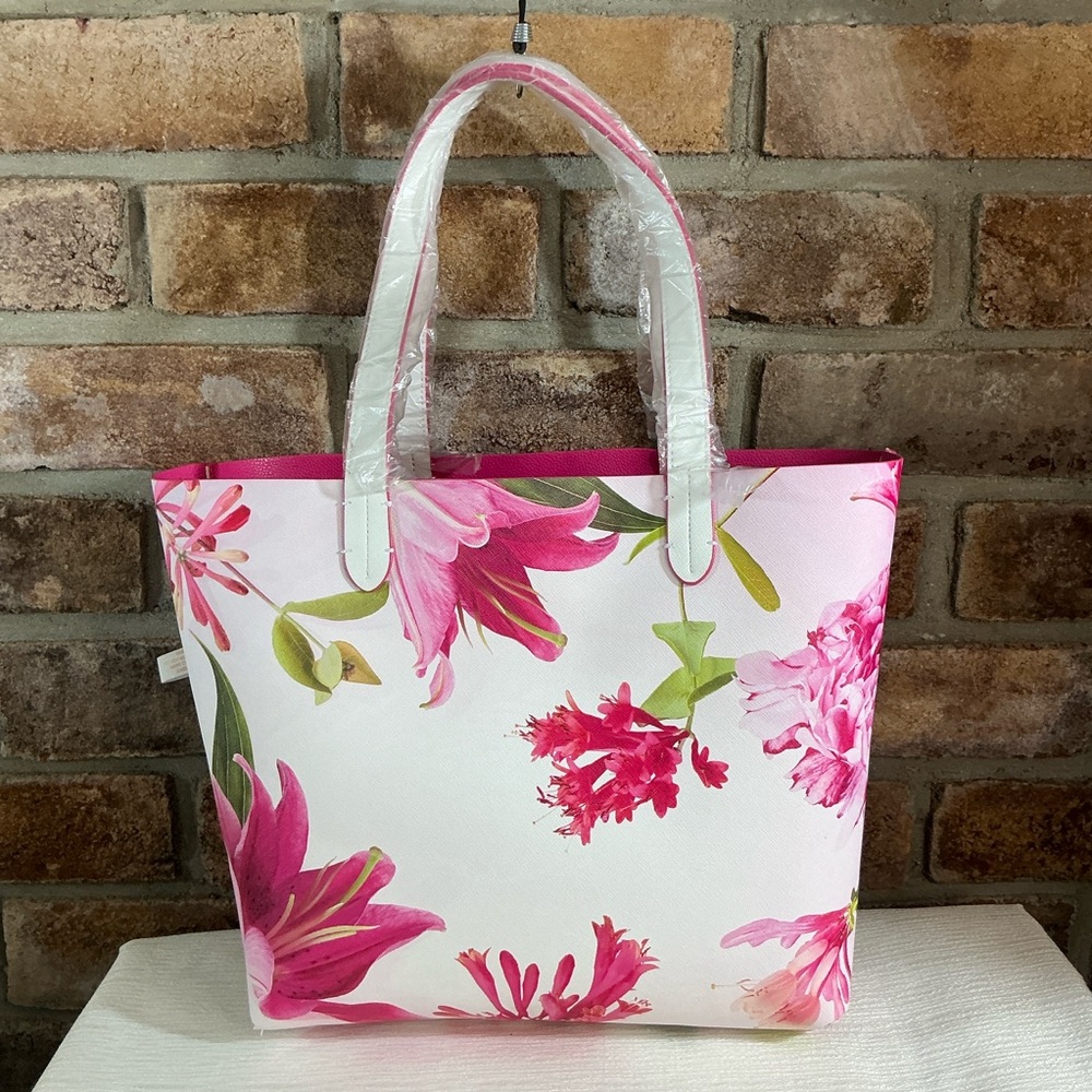 ESTEE LAUDER Reversible Floral Tote Bag - Picture 2 of 9